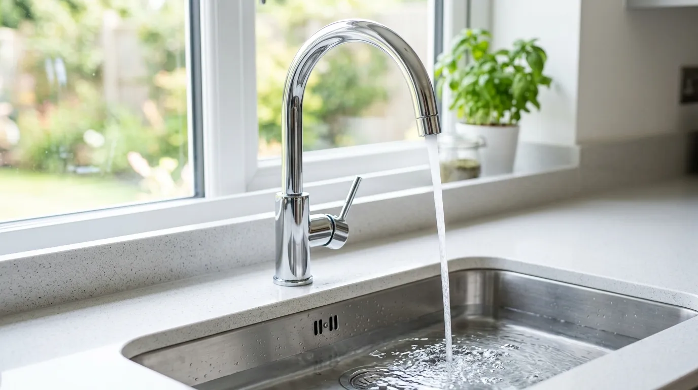 Local Plumbing Master Pros same day plumber fixing a faucet in Ganister, PA